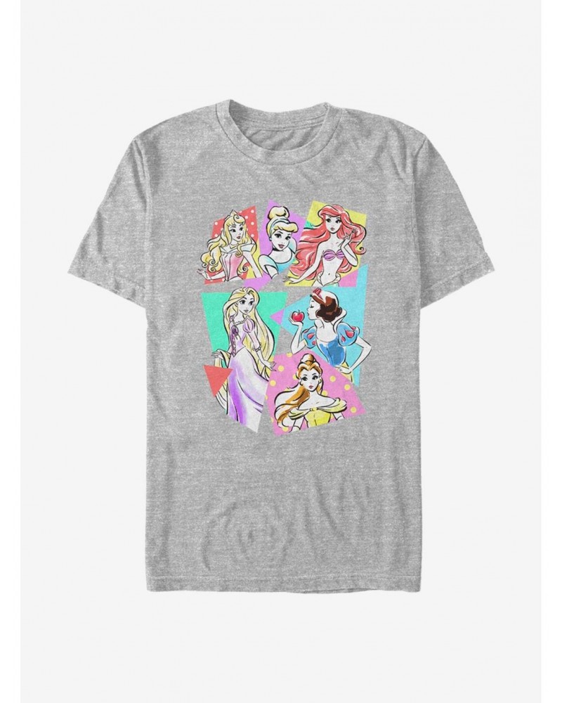 Disney Princess Classic Neon Pop T-Shirt $11.71 T-Shirts