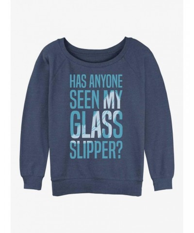 Disney Cinderella Missing Slipper Girls Slouchy Sweatshirt $16.61 Sweatshirts