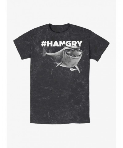 Disney Pixar Finding Nemo Hangry Bruce Mineral Wash T-Shirt $11.66 T-Shirts