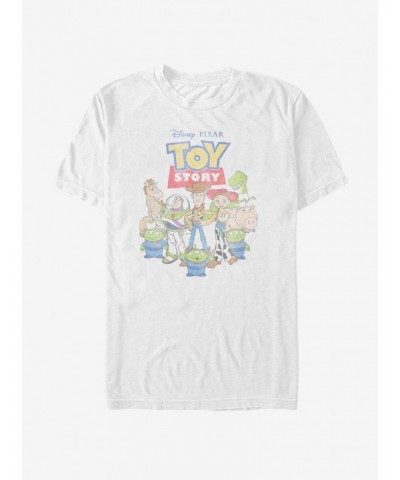 Disney Pixar Toy Story Distressed Toy GroUp 97 105 T-Shirt $10.76 T-Shirts