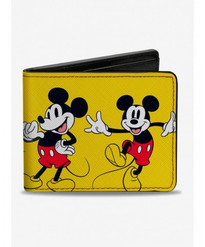 Disney Mickey Mouse Poses Bifold Wallet $9.41 Wallets