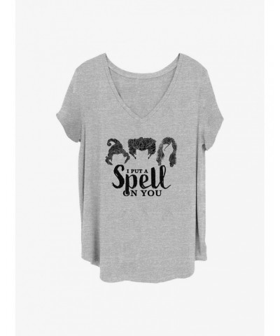 Disney Hocus Pocus I Put A Spell On You Girls T-Shirt Plus Size $14.16 T-Shirts