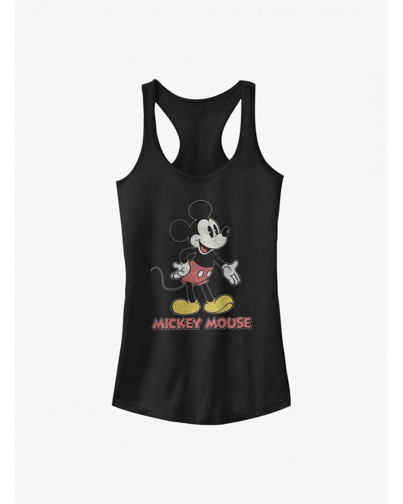 Disney Mickey Mouse 70's Mickey Girls Tank $9.71 Tanks