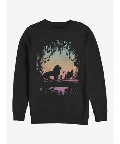 Disney The Lion King Eastern Trail Crew Sweatshirt $12.18 Sweatshirts