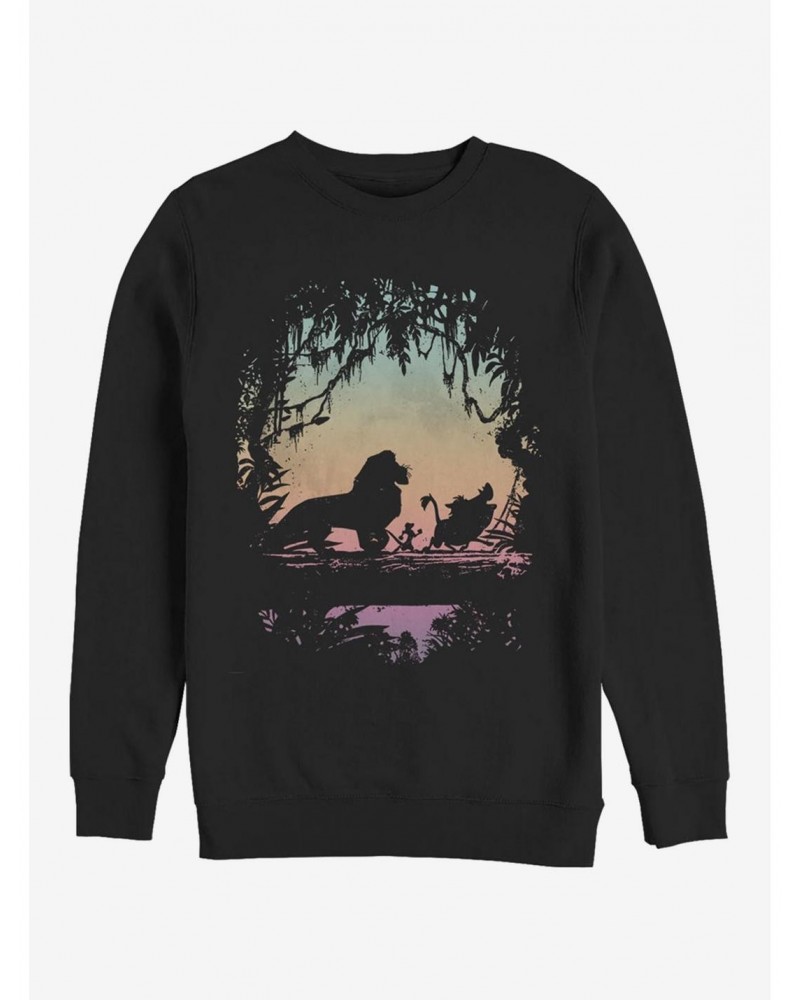 Disney The Lion King Eastern Trail Crew Sweatshirt $12.18 Sweatshirts