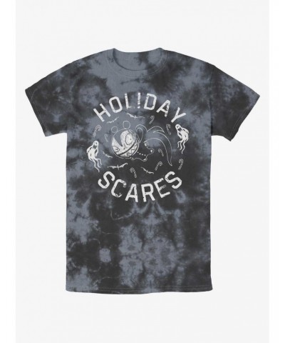 Disney The Nightmare Before Christmas Holiday Scares Vampire Teddy Tie-Dye T-Shirt $10.36 T-Shirts