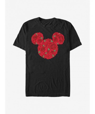 Disney Mickey Mouse Roses T-Shirt $10.04 T-Shirts