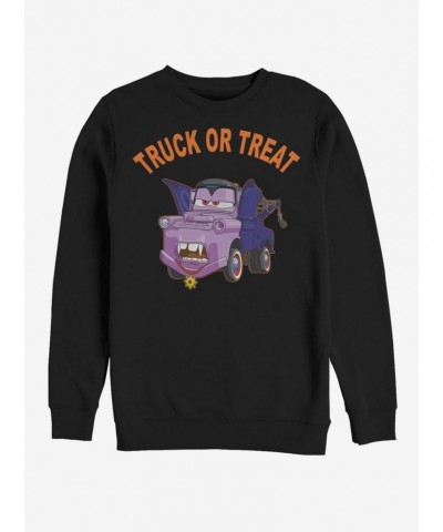 Disney Pixar Cars Truck Or Treat Color Crew Sweatshirt $12.92 Sweatshirts