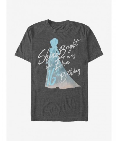 Disney Frozen Birthday Queen Sixteen T-Shirt $10.99 T-Shirts