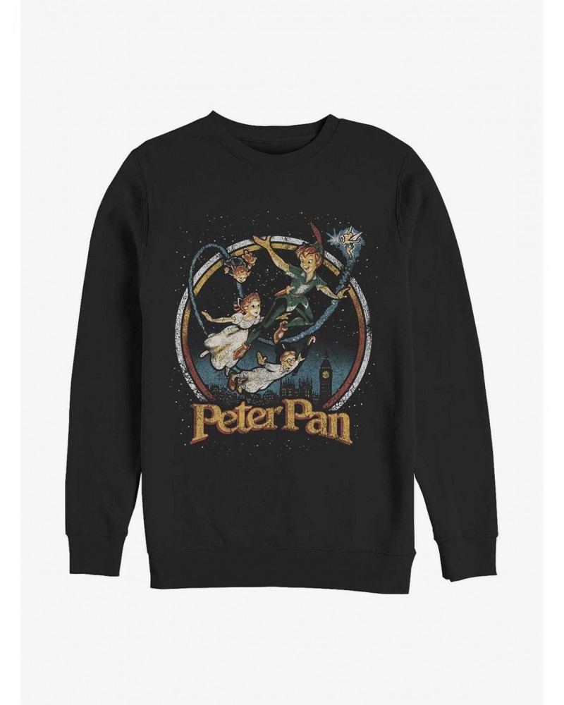 Disney Peter Pan London Flyin' Sweatshirt $17.71 Sweatshirts