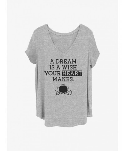 Disney Cinderella Dream Wish Girls T-Shirt Plus Size $8.96 T-Shirts