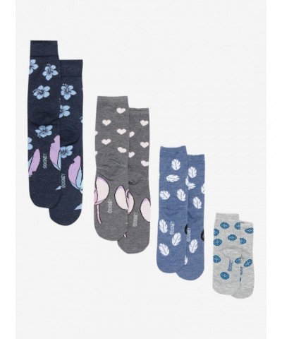 Disney Lilo & Stitch Icons Family Sock Set 4 Pair $4.47 Merchandises