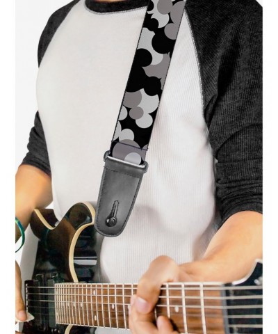 Disney Mickey Mouse Head Stacked Guitar Strap $8.96 Guitar Straps