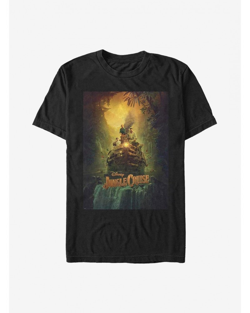 Disney Jungle Cruise Poster T-Shirt $7.41 T-Shirts