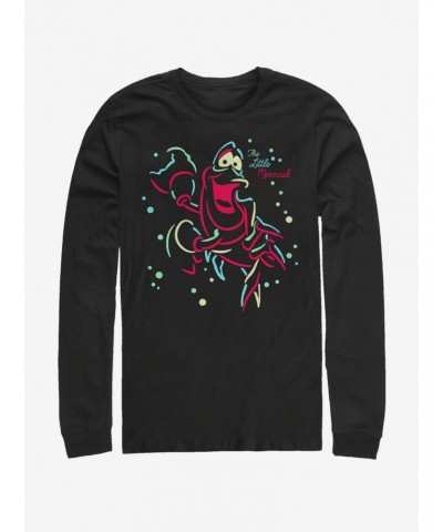 Disney The Little Mermaid Crab Lights Long-Sleeve T-Shirt $14.81 T-Shirts