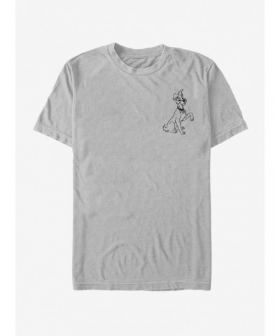 Disney Lady And The Tramp Tramp Vintage Line T-Shirt $8.13 T-Shirts