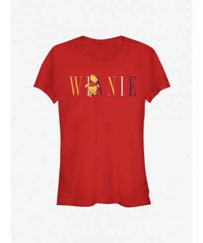 Disney Winnie The Pooh Pooh Fashion Girls T-Shirt $7.72 T-Shirts