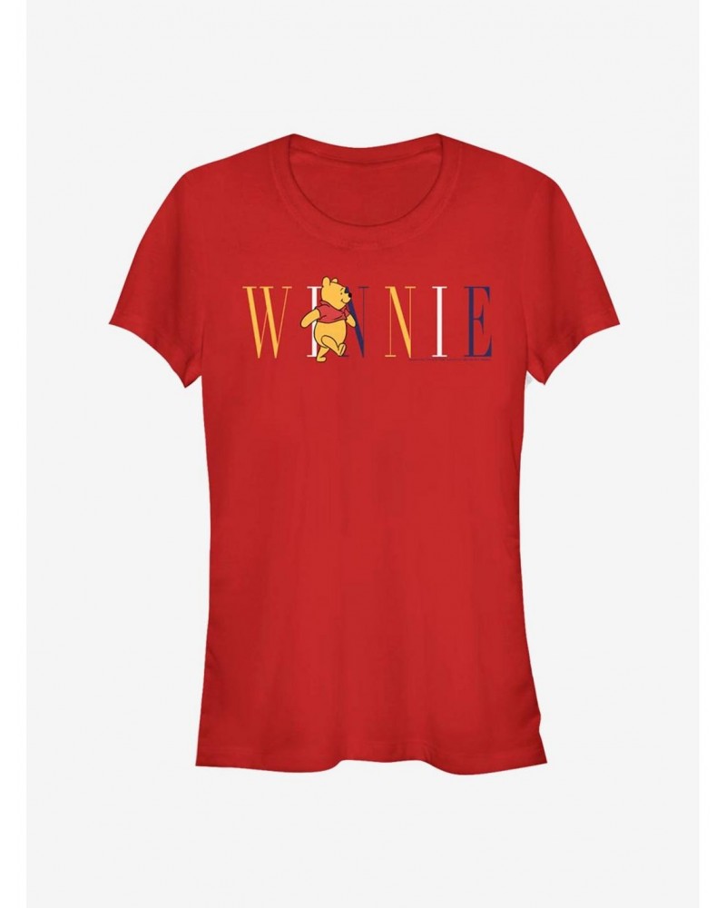 Disney Winnie The Pooh Pooh Fashion Girls T-Shirt $7.72 T-Shirts