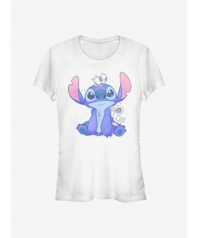 Disney Lilo & Stitch Cute Ducks Girls T-Shirt $10.71 T-Shirts