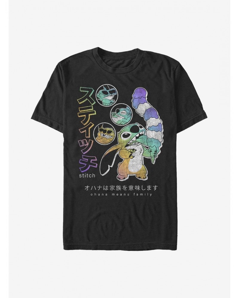 Disney Lilo & Stitch Japanese Stitch T-Shirt $9.08 T-Shirts