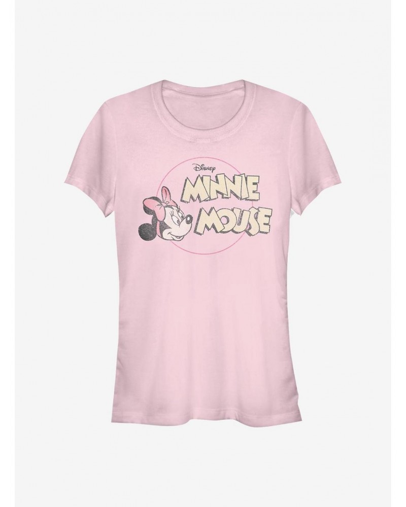 Disney Minnie Mouse Retro Minnie Girls T-Shirt $9.71 T-Shirts