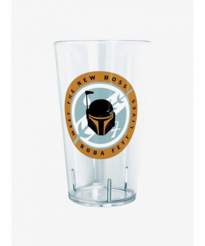 Star Wars The Book of Boba Fett New Boss Badge Tritan Cup $8.45 Cups