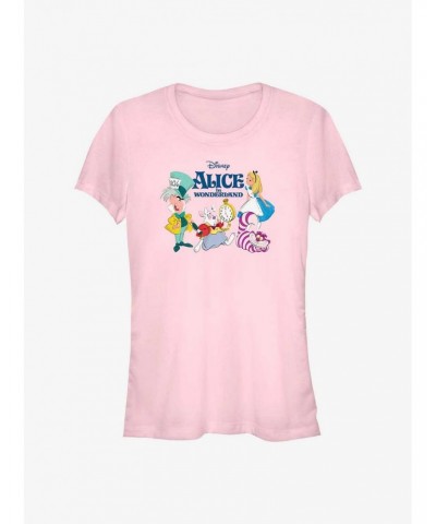 Disney Alice In Wonderland Friends Girls T-Shirt $9.46 T-Shirts