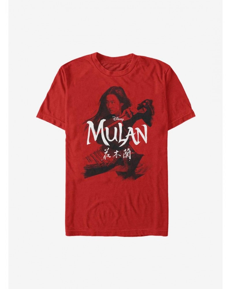 Disney Mulan Live Action Samurai Stance T-Shirt $11.47 T-Shirts