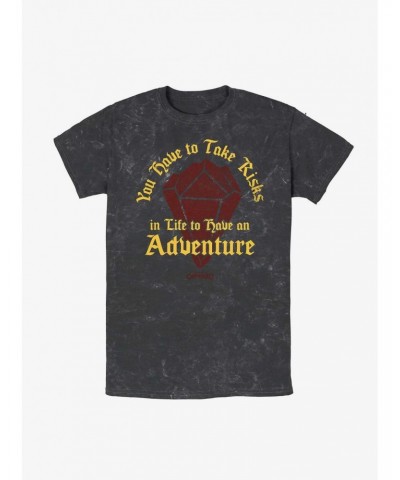 Disney Pixar Onward Risk For Adventure Mineral Wash T-Shirt $10.88 T-Shirts