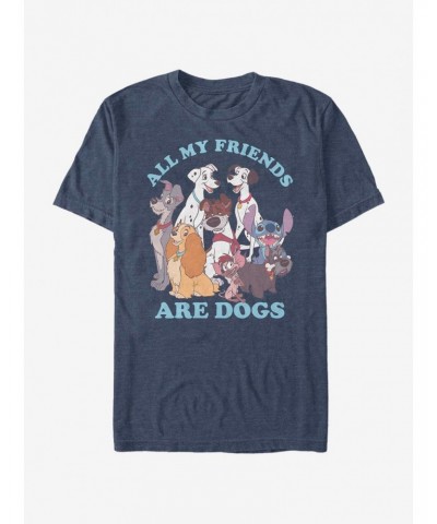 Disney Classic Dog Friends T-Shirt $10.76 T-Shirts