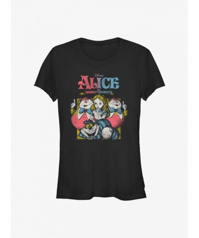 Disney Alice in Wonderland Vintage Alice Girls T-Shirt $7.97 T-Shirts