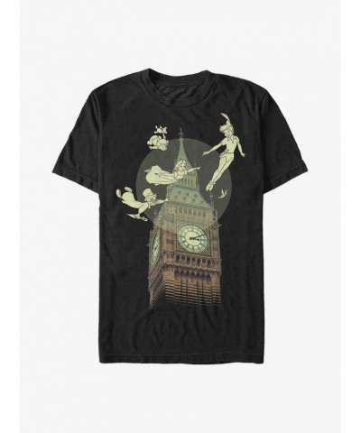Disney Peter Pan Big Ben Flying T-Shirt $8.60 T-Shirts