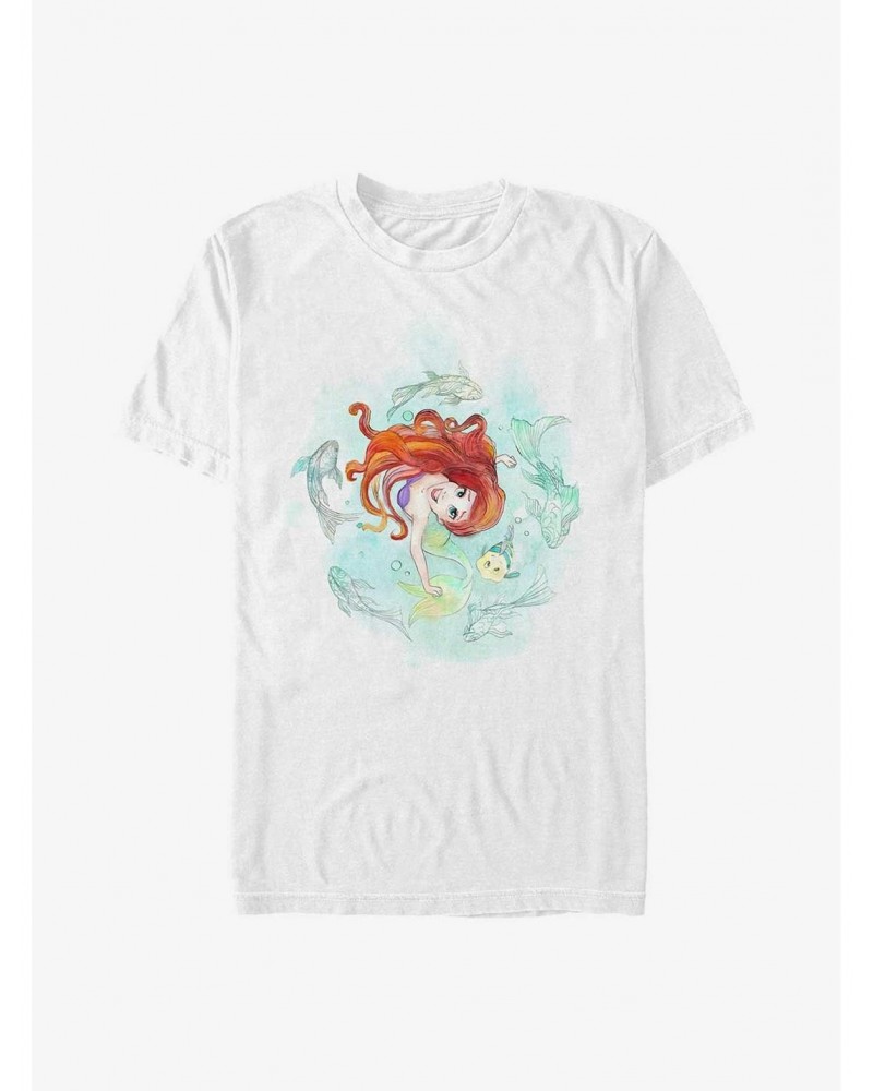 Disney The Little Mermaid Floating Bliss T-Shirt $11.95 T-Shirts