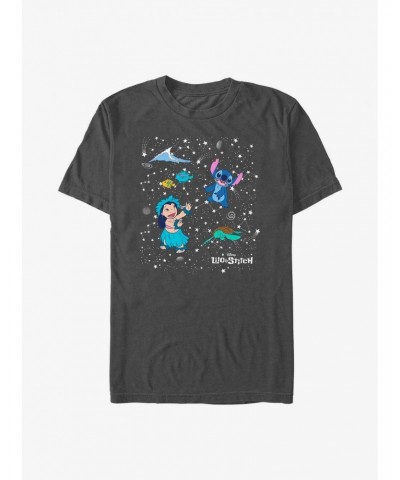 Disney Lilo & Stitch Constellation T-Shirt $10.99 T-Shirts