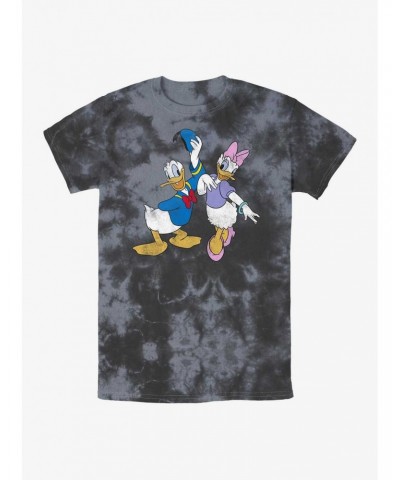 Disney Mickey Mouse Big Donald & Daisy Tie-Dye T-Shirt $12.69 T-Shirts