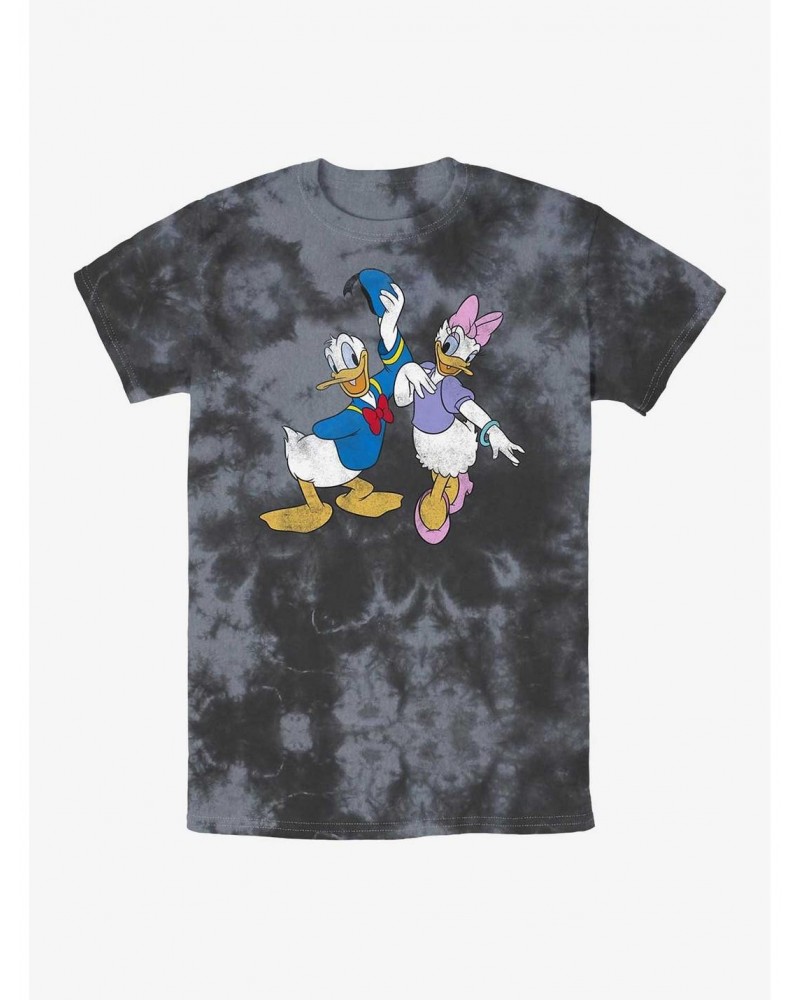 Disney Mickey Mouse Big Donald & Daisy Tie-Dye T-Shirt $12.69 T-Shirts
