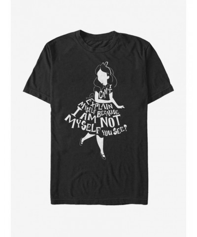 Disney Alice In Wonderland Not Myself T-Shirt $11.71 T-Shirts