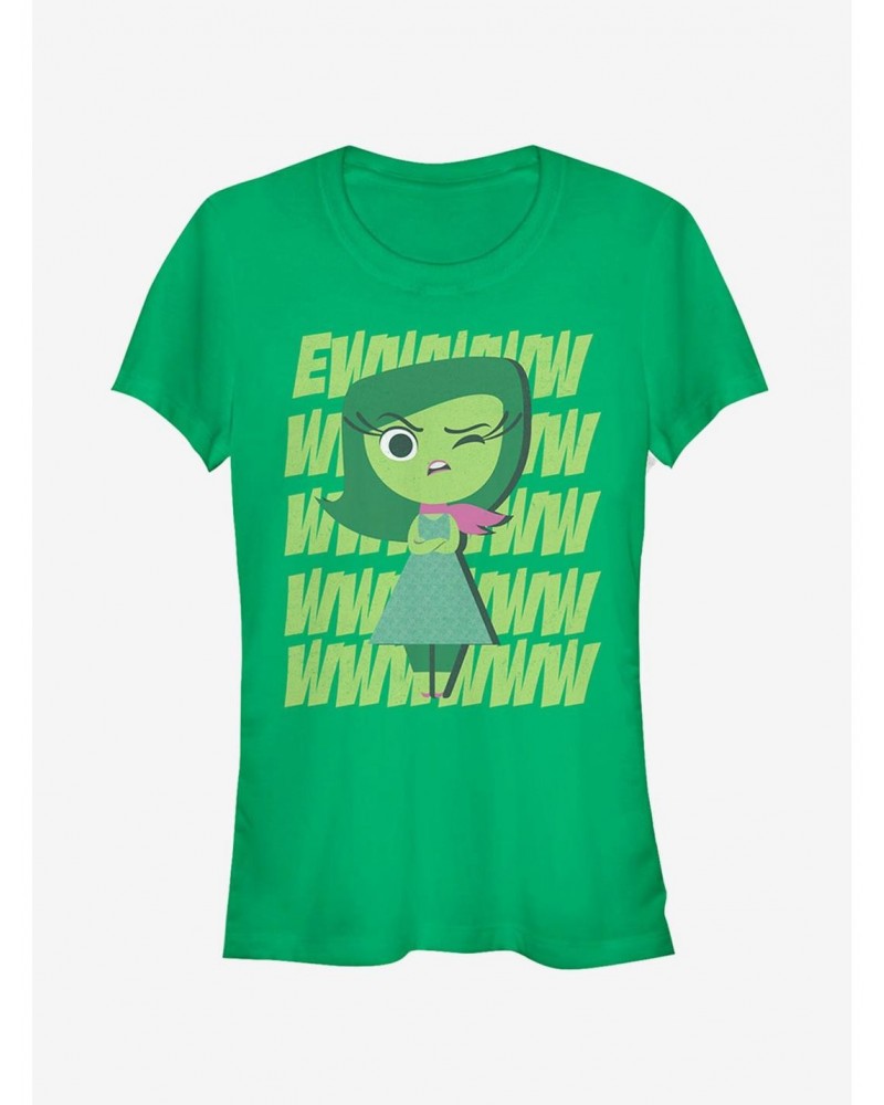 Disney Pixar Inside Out Disgust Ew Girls T-Shirt $10.21 T-Shirts