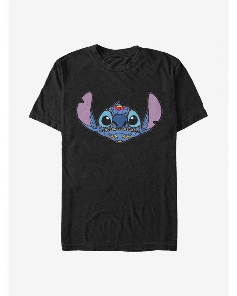 Disney Lilo & Stitch Sugar Skull Stitch T-Shirt $8.13 T-Shirts