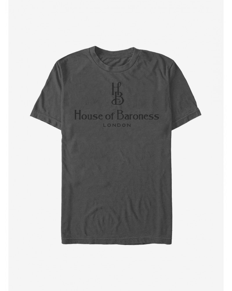Disney Cruella House Of Baroness London Logo T-Shirt $9.32 T-Shirts
