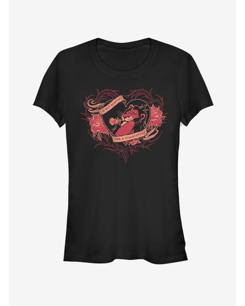 Disney The Lion King Hunting For Valentines Girls T-Shirt $10.71 T-Shirts