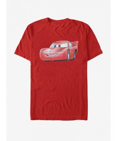 Disney Pixar Cars Mcqueen Sketch T-Shirt $10.99 T-Shirts
