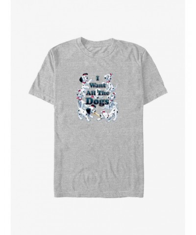 Disney 101 Dalmatians I Want All The Dogs Big & Tall T-Shirt $9.57 T-Shirts