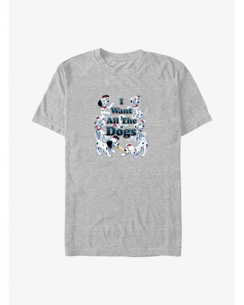 Disney 101 Dalmatians I Want All The Dogs Big & Tall T-Shirt $9.57 T-Shirts