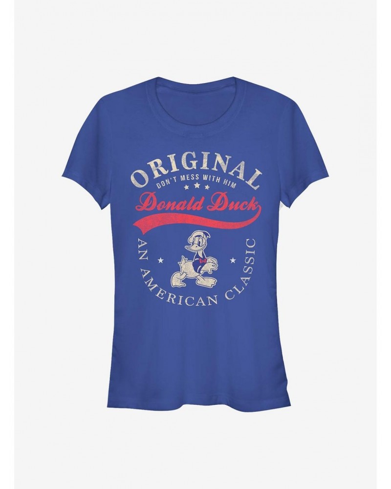Disney Donald Duck The One And Only Donald Girls T-Shirt $11.45 T-Shirts