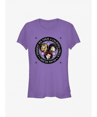 Disney Hocus Pocus Calming Circle Girls T-Shirt $11.70 T-Shirts