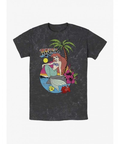 Disney Princesses Sunset Mineral Wash T-Shirt $10.62 T-Shirts