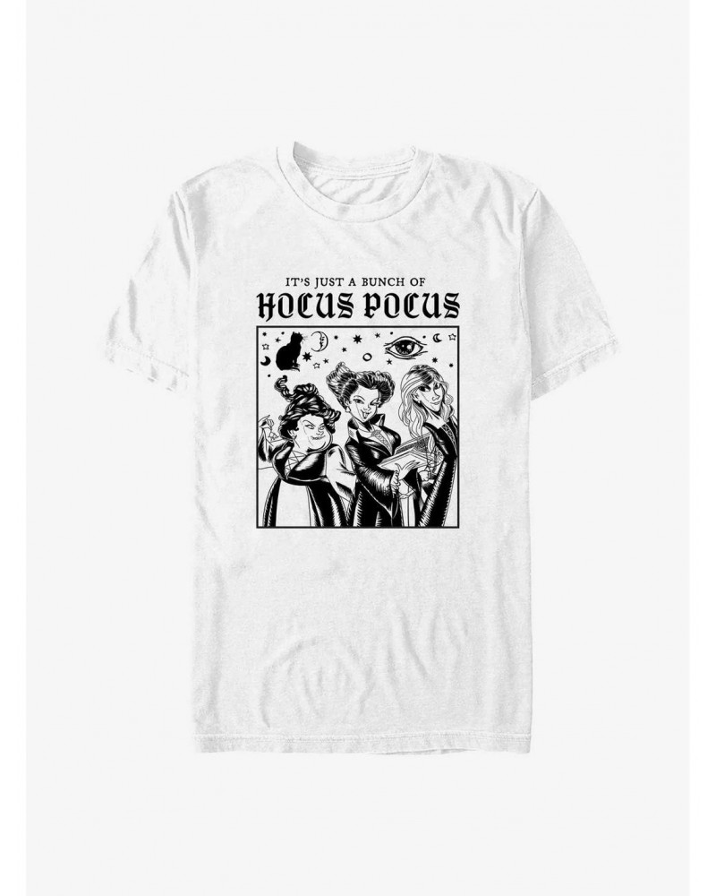 Disney Hocus Pocus Bunch of Hocus Pocus Icons T-Shirt $10.52 T-Shirts