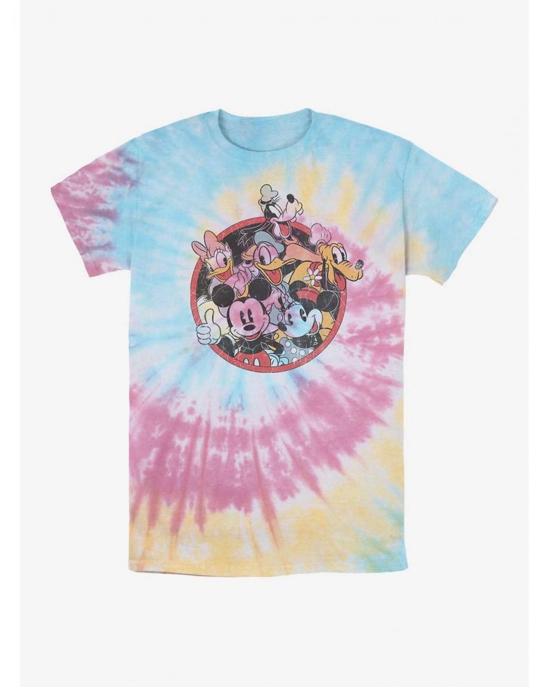 Disney Mickey Mouse Retro Groupie Tie Dye T-Shirt $10.88 T-Shirts