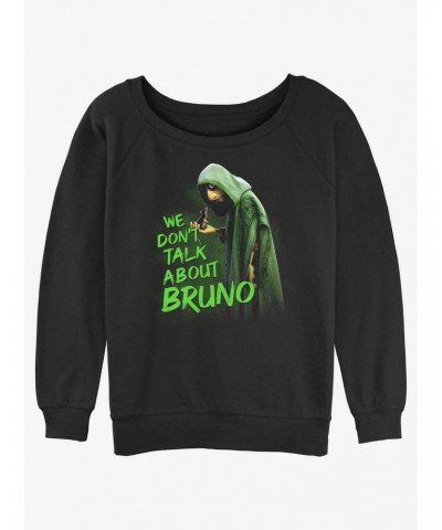 Disney Encanto Bruno Girls Slouchy Sweatshirt $12.55 Sweatshirts